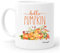Vivulla68 Tasse Hello Pumpkin Mug, Tasse à café citrouille du matin, tasse à café d'automne, tasses à thème d'automne, grande tasse à citrouille, tasses à café d'automne, tasse en forme de citrouille,