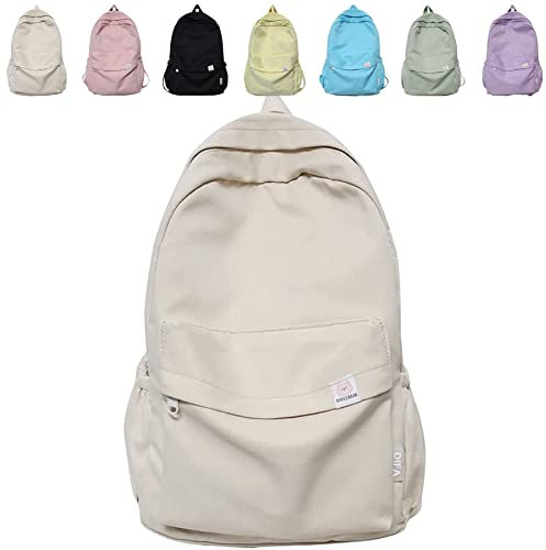 Schulrucksack Satch MäDchen Jungen Rucksack Schule Teenager Aesthetic School Bag Backpack Sage Green Aesthetic, Freizeitrucksack mit großem Fassungsvermögen