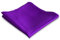 Mr.Van 100% Soie Pochette de Costume Homme Violet Pocket Square 35 * 35cm 16,5 Momme Mouchoir pour Mariage Banquet