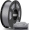 ANYCUBIC PLA+ Filament Grau 1KG, 1.75mm PLA Plus Filament-3D-Druckmaterialien, Maßgenauigkeit +/-0,02mm, Intelligente Identifikation