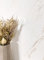 NEWROOM Papier peint Blanc Marbre Intissé - Moderne Crème Poudre Métallique Optique 3D