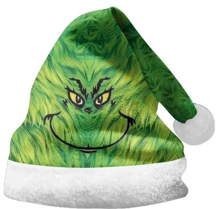 Weihnachtsbaum Grinch Hut Christmas Tree Hat Weihnachtsmütze Nikolausmütze Plüsche Christmas Hats Weihnachtsmütze Deko Weihnachtsmütze Deko Santa Hats Grinch Mütze Weihnachtsmützen Christmas