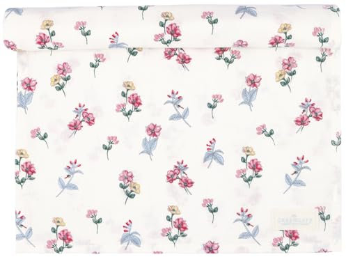 GreenGate Portia Tischläufer White 140x45cm