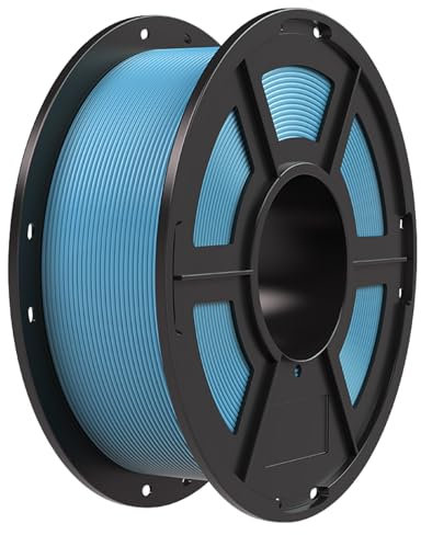 ANYCUBIC PLA Filament 1,75mm, Refill PLA und Spool Kit, 3D Drucker Filament PLA, Vakuumverpackung, Intelligente Identifikation, 1KG Türkisblau