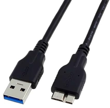 Panlouting Remplacement USB 3.0 Câble de Charge Câble de Données pour Appareil Photo Nikon UC-E22 IFC-150U II, Canon 5DS, EOS 5D IV, EOS 7D Mark II, Nikon D5 D500 D800 D800E D810 D810A D850