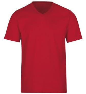 Trigema Damen Trigema Damen V-Shirt Deluxe Baumwolle T-Shirt (1er Pack)