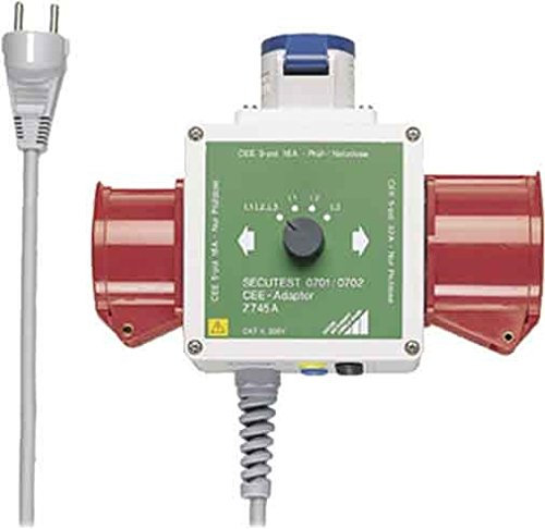 CEE-Adapter zur Überprüfung von 3-phasig GOSSEN METRAWAT Z745A