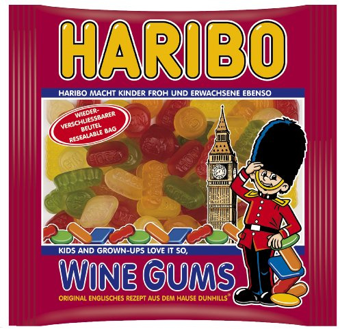 Haribo Wine Gums Beutel 3 x 500g