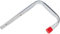 Connex Wandhaken 210 x 150 x 80 mm - Belastbar bis 20 kg - Mit schützender Gummikappe - verzinkt / Universalhaken / Montagehaken für Garage / Werkstatthaken / Ordnungshelfer / DY222000