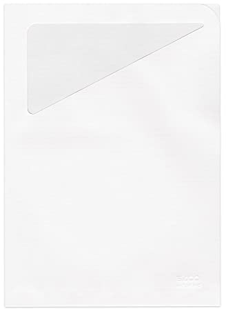 Elco 29451.10 Prestige Organisationsmappe mit Leinenstruktur, 220 x 310 mm, 115 g, diamantweiß