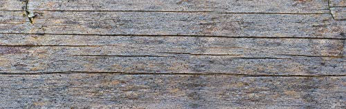 1art1 Landhausstil Poster Grobe Holzwand Kunstdruck Bild 158x53 cm