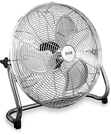HJM FE40 ASPAS DE 40CM. 3 VELOCIDADES DE VENTILACIÓN. ASA para Transportar. Potencia: 90W. -HJM-FE-40, Cromado