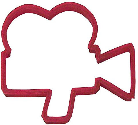 Stampino per biscotti a forma di macchina fotografica del film Plast-Clusive, 10,2 cm, Pc0282