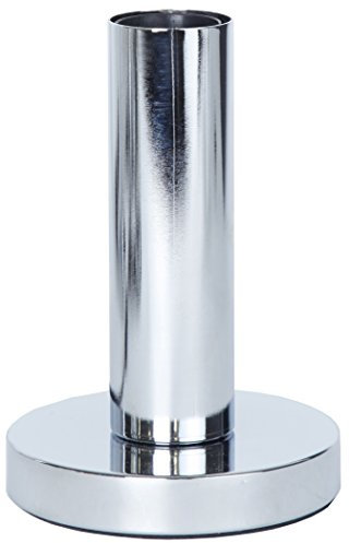 Standleuchte Glans, E27-Fassung Farbe : silber, mit Schalter ca. 17 cm x 12 cm ( Leuchtmittel nicht enthalten )