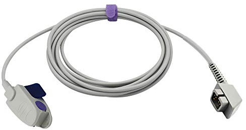 Sino-k Compatible Criticare CSI 1563-10D Spo2 Sensor Kinder Clip 9.8 ft 6 Pins Connector FDA/CE Genehmigt