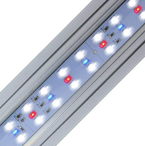 Finnex Stingray - Luz LED para acuario 2.0, cultivo de plantas, LED rojos de 660 nm, 61 cm