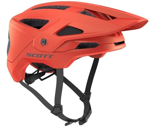 Scott Stego Plus MTB Helm Orange 2021: Größe S (51-55cm)