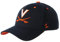 Zephyr NCAA Virginia Cavaliers Mens Stretch Fitted Hat Team Color, Virginia Cavaliers Navy, Medium