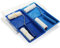COM-FOUR® 10-teiliges Maler-Set - Abdeckplanen, Farbroller und Farbwannen, optimal für Dekorations-, Maler- und Renovierungsarbeiten
