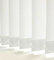 Made To Measure Premium White Vertical Blind Replacement Slats 89mm(3.5) Wide