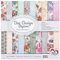 Ideen mit Herz Duo-Design-Papiere | Block mit 20 Blatt Bastelpapier | 25 x 25 cm | 250g/m² | beidseitig bedruckt | Designpapier, Motivpapier | ideal für Scrapbooking, Basteln (Weihnachtszeit 01)