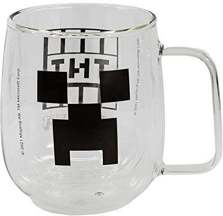 Double Wall Glass Cup 290 ML | Minecraft