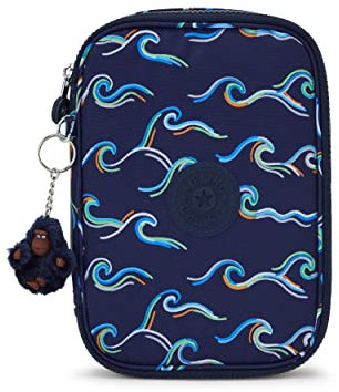 Kipling 100 Stifte, großes Federmäppchen für bis zu 100 Stifte, 21 cm, 1,5 l, Fun Ocean PRT, Fun Ocean PRT, Einheitsgröße, 100 Stifte