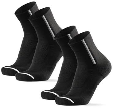 DANISH ENDURANCE Merino Wool Cycling Socks, Thermal Winter Bike Socks, for Men & Women, Unisex, 2 Pack