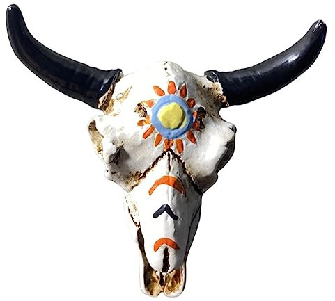 United States American Indian Style Cow Skull Refrigerator Magnet Travel Souvenir 3D Fridge Decoration Magnetic Sticker Craft Collection
