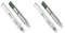 GTV H45 Schubladenschienen - 45.3 x 300 mm - Starken Verzinkt Stahl - Soft-Close Schienensystem - Teleskopschiene Kugelführung - Belastbar bis 30 Kg 1 Set : 2 Stück (Packung mit 2)