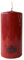 Candela diametro 7 cm altezza 15 cm - Rosso