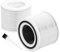 MEETOZ Core 300 Replacement Filter for Levoit Air Purifier Core 300-rf Core 300S, 3-in-1 Pre, H13 True HEPA, Activated Carbon Filtration System, 2 Pack,White