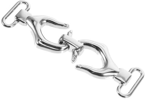 NUOBESTY Knebelschnalle Aus Metall Für Mäntel Schnallenverschluss Für Kleiderbügel Metallverschluss Für Anzüge Leichtes Design Tragbar Für Jacken Und Mäntel