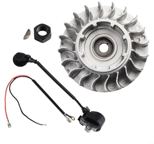 Flywheel Nut Key & Ignition Coil Kit for MS660 For Chainsaw, Heavy Duty Construction