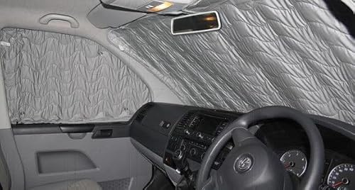 Isolants (8) thermiques intérieurs 9 couches pour VW T5 Caravelle Multivan California châssis court - 2003 à 2014