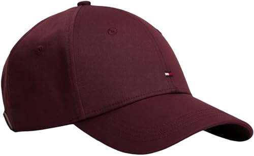 Tommy Hilfiger Herren Cap Basecap, Rot (Deep Burgundy), Einheitsgröße