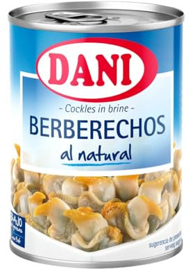 DANI Lot de 6 petites coquillages en forme de cœur 90 g