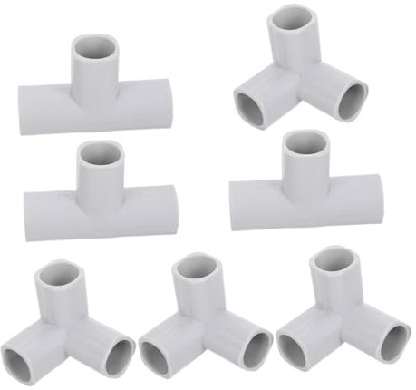 SOPOTUTU 8 Stück Verbindungsrohr Laufgitterteile Laufgitterzubehör Laufgitteraufsätze Laufgitterersatzteile Laufgitterersatzverbinder Laufgittersockel Leichter Kunststoff