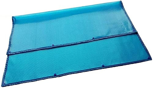 ERSINIAN Bâche de Protection Solaire pour Piscine Hors Sol, bâche de Protection rectangulaire à Bulles pour spas et piscines Hors Sol, bâche Flottante Solaire (2 m x 5 m)