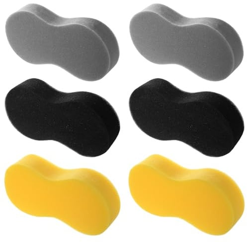 6 Pièces Grosse Eponge Voiture Lavage Extérieur, éponge Voitures, Eponge Lavage Voiture Exterieur, éponges de Voitures sans Rayures pour Nettoyage de Vitres Cuisine