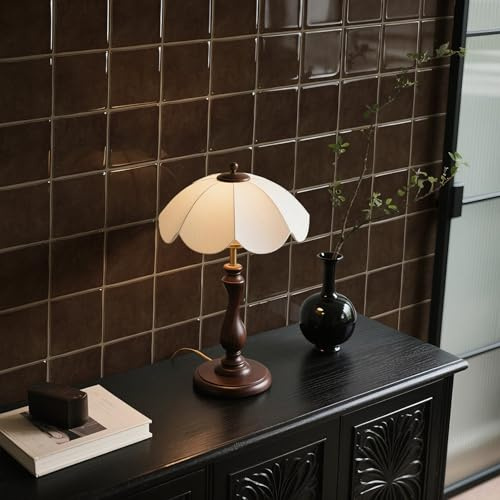 Alwayspon 25.4x25.4cmx10Pcs 3D Vinyl Wall Tile Sticker, Peel and Stick Self-Adhesive Waterproof Splashback Stick on Tile Decals for Kitchen Bathroom Wall, Dark Brown