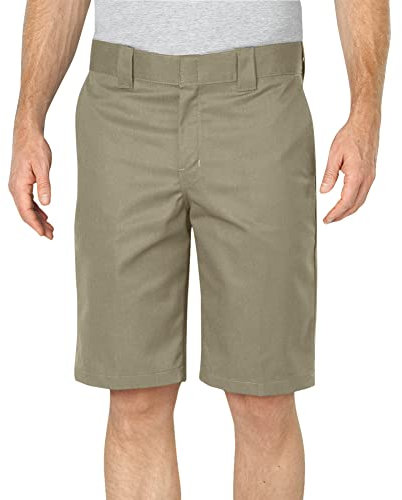 Dickies Men's 11 Inch Relaxed Fit Stretch Twill Work Short, Desert Sand, 44