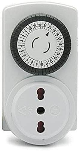 Avidsen 103822 Minuteur Blanc Analogique Rotatif 1 Jour(S), 30 Min