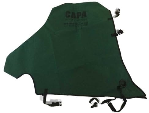 Deichselschutz british racing green für PKW Anhängerkupplung und Stützrad Deichsel Schutzhülle Abdeckung Abdeckplane