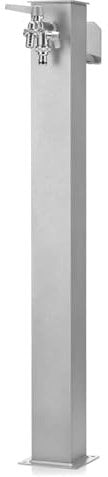 Fontana da Giardino con Doppio Rubinetto Belfer 42/QRR Alluminio