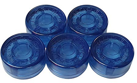 Mooer Candy Footswitch Topper, blue, 5 pcs.