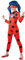 Rubie's Offizielles Miraculous Ladybug Deluxe Kinder Kostüm und Augenmaske, Superheld, Kindergröße, Größe L Alter 7–8, Welttag des Buches Halloween