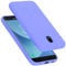 Cadorabo Custodia per Samsung Galaxy J530 / J5 2017 (Eurasian) / J5 PRO in LIQUID LILA CHIARO - Morbida Cover Protettiva Sottile di Silicone TPU con Bordo - Ultra Slim Case Antiurto Gel Back Bumper