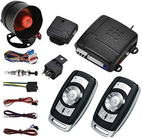 Zentralverriegelungs Kit, Zentralverriegelung Fernbedienung Kit Universal Auto Türschloss Keyless Entry System Zentralverriegelung