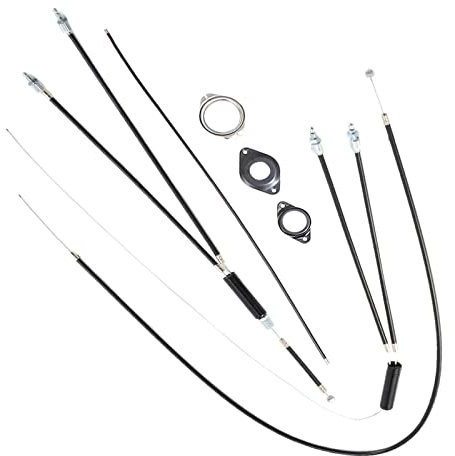 ULTECHNOVO - Cavo freno per bicicletta e bicicletta, kit di ricambio per cavo freno anteriore posteriore, accessorio per mountain bike, BMX